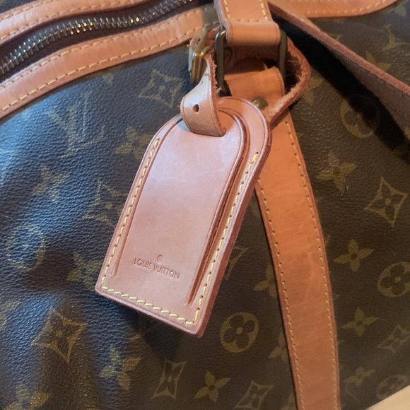 Auth LOUIS VUITTON Sac Souple 55 Monogram Boston Bag - Picture 6 of 7